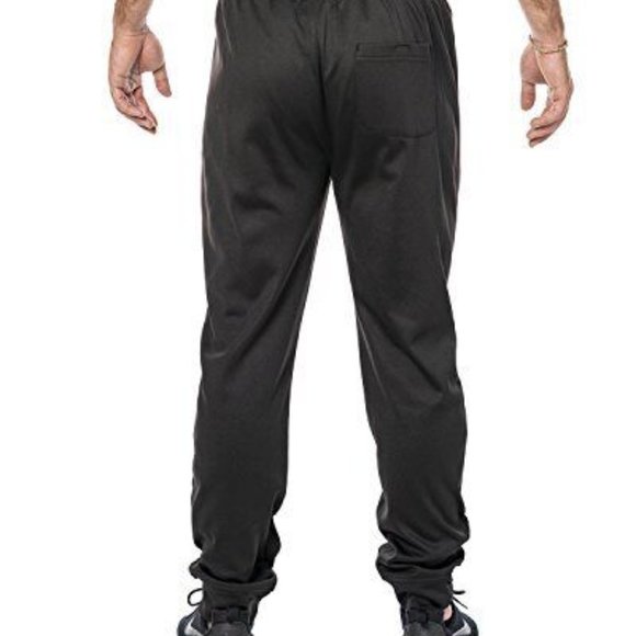 Burnside Mens Heather Perfomance Jogger Pant (BU8801) -Black -L - Picture 2 of 3
